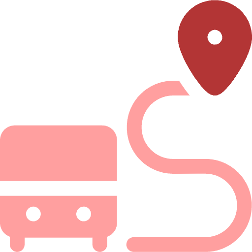 GPS free school van tracking system icon
