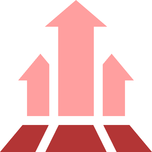 School admission growth and marketing icon